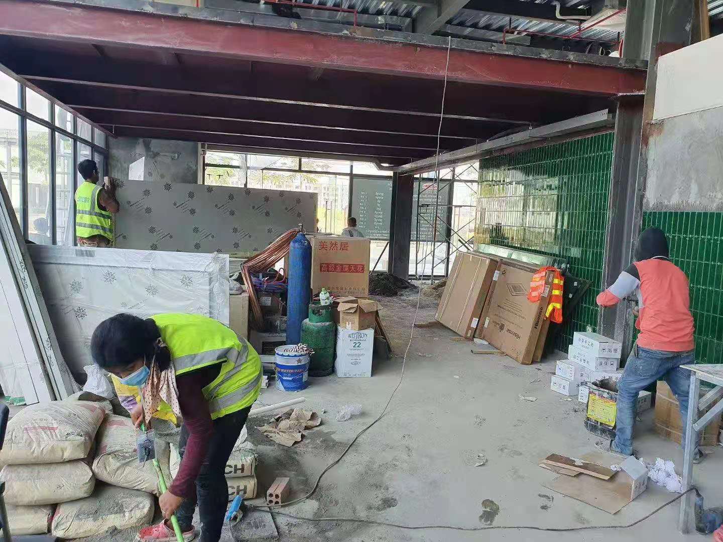 雪藝制冷建造柬埔寨冷庫項(xiàng)目